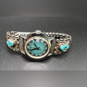 RARE Vintage Timex Electric Native American Style Working Watch